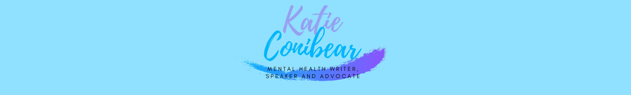 Katie Conibear. Mental health writer, speaker and advocate.
